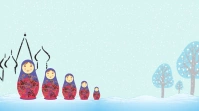 Powerpoint Russian dolls Background งานนำเสนอ Presentation (16:9) template
