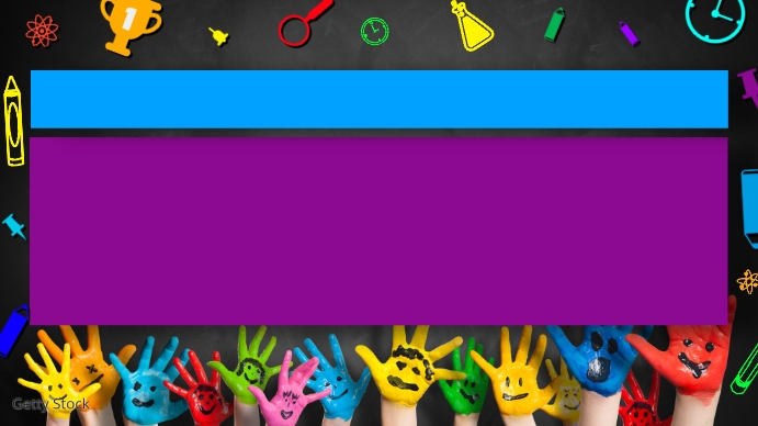 Powerpoint School Presentation Background 2 Template | PosterMyWall