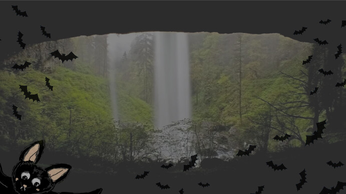 Powerpoint Shy bat Background Template | PosterMyWall