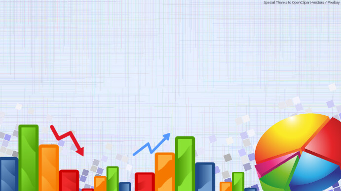 Powerpoint Statistics Data Presentation Background Template | PosterMyWall