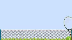 Blue Tennis Event Presentazione Template
