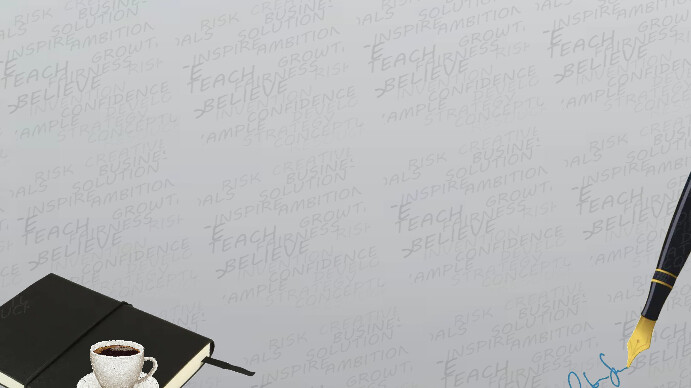 Powerpoint Writer Background Template | PosterMyWall