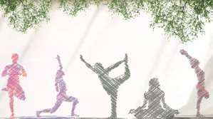 Powerpoint Yoga Pilates Background Presentation (16:9) template