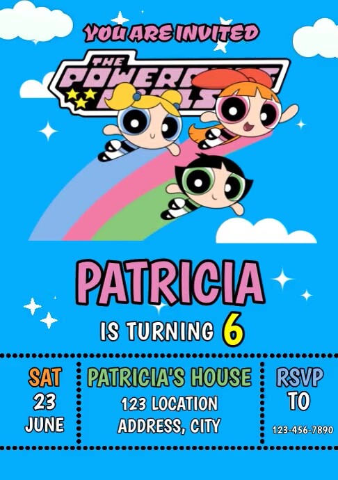 Powerpuff Girls Printable Party Invitations The Powerpuff Girls For powerpuff-girls-printable-party-invitations-the-powerpuff-girls-for