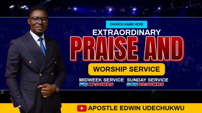 Praise & Worship Template | PosterMyWall