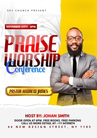 Praise & Worship template | PosterMyWall
