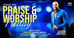 Praise & Worship template Publicité Facebook