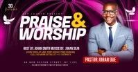 Praise & Worship template Facebook Ad