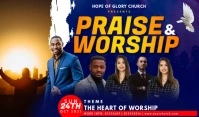 Praise and Worship Tag template
