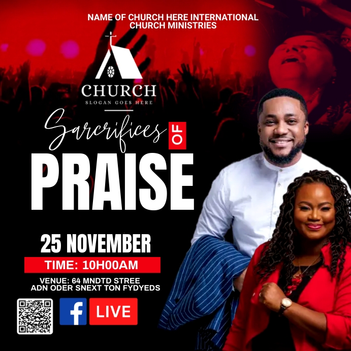 praise and worship Template | PosterMyWall