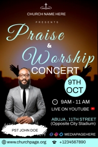 praise and worship Template | PosterMyWall