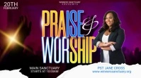 praise and worship Digital Display (16:9) template