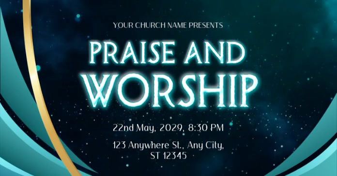 Praise And Worship Event Template | PosterMyWall