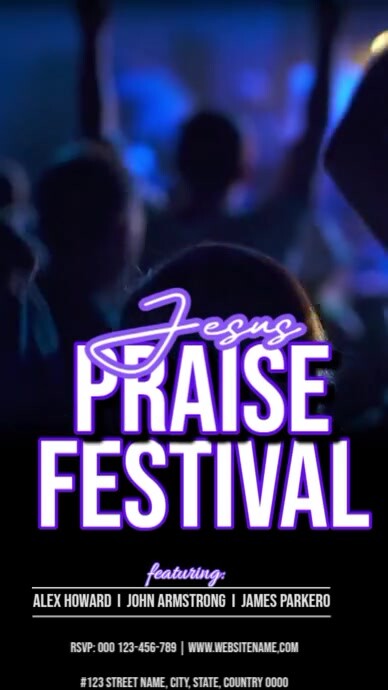 Plantilla de Praise Festival | PosterMyWall