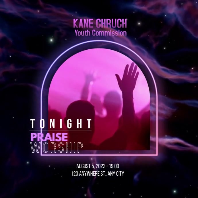 Praise Worship Template | PosterMyWall