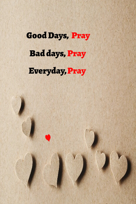 pray Template | PosterMyWall