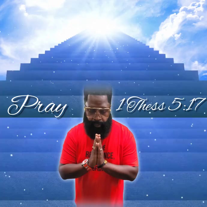 Pray Publicação no Instagram template