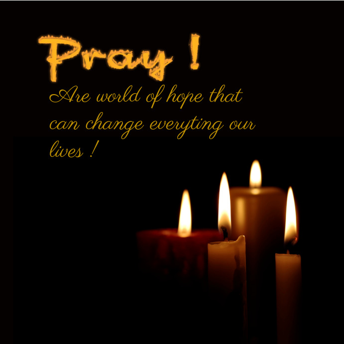 Pray Template | PosterMyWall