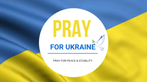 Amarillo Support for Ukraine Presentazione Template