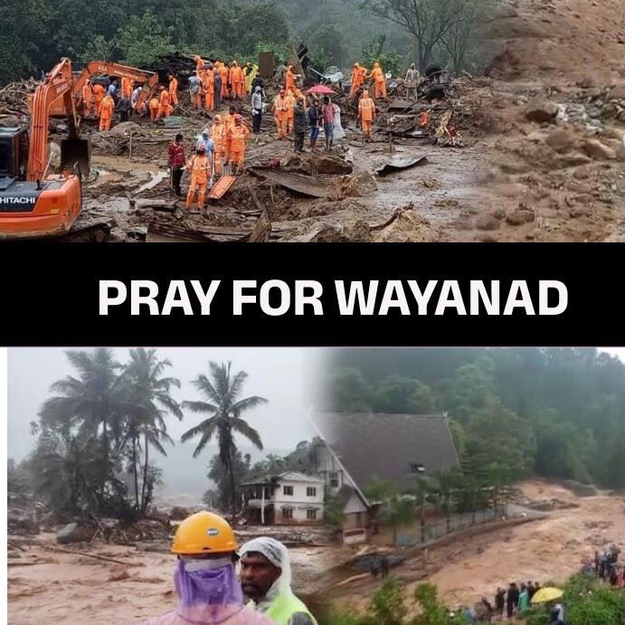Wayanad Help pray for wayanad Template | PosterMyWall