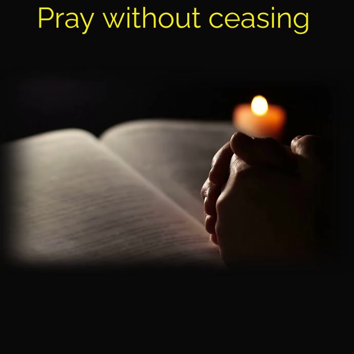 Pray Instagram Post Quadrado (1:1) template