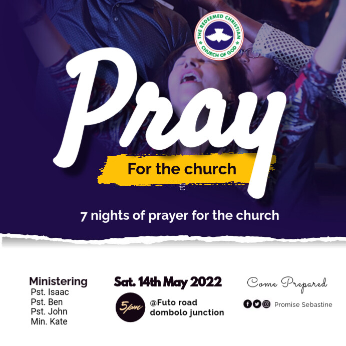 prayer and fasting (6) Instagram Plasing template