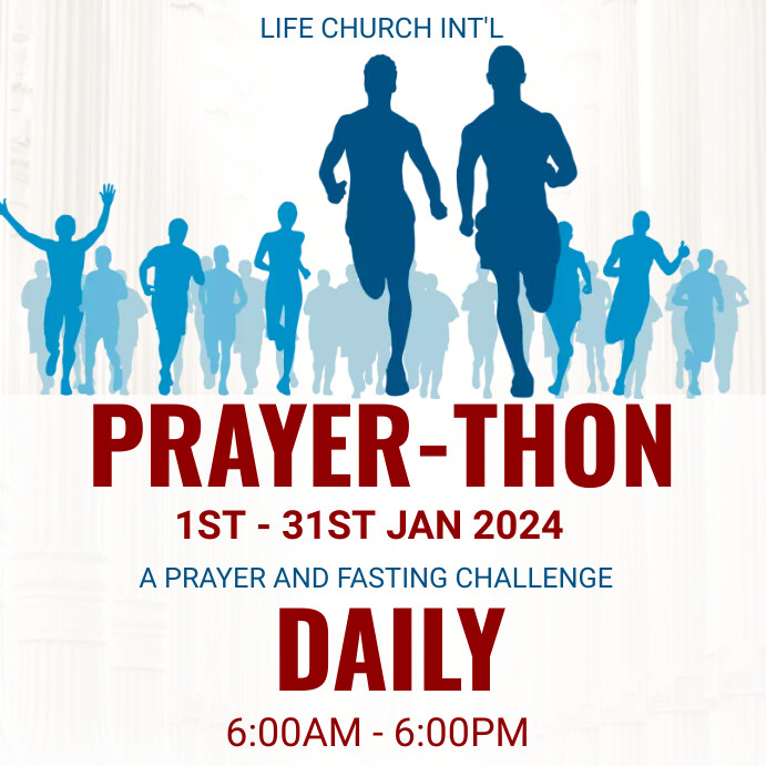 prayer and fasting Template | PosterMyWall