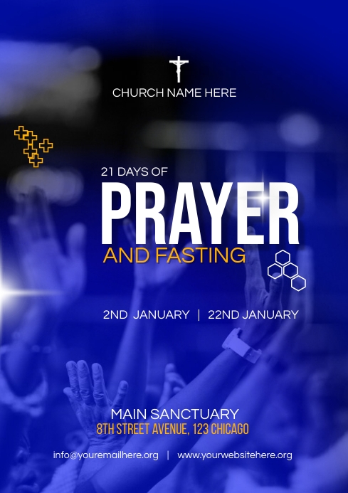 Prayer And Fasting Template PosterMyWall