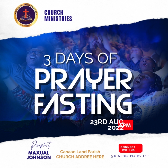 Prayer and fasting Template | PosterMyWall