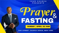 Prayer and fasting Pantalla Digital (16:9) template