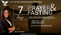 Prayer and Fasting Tag template