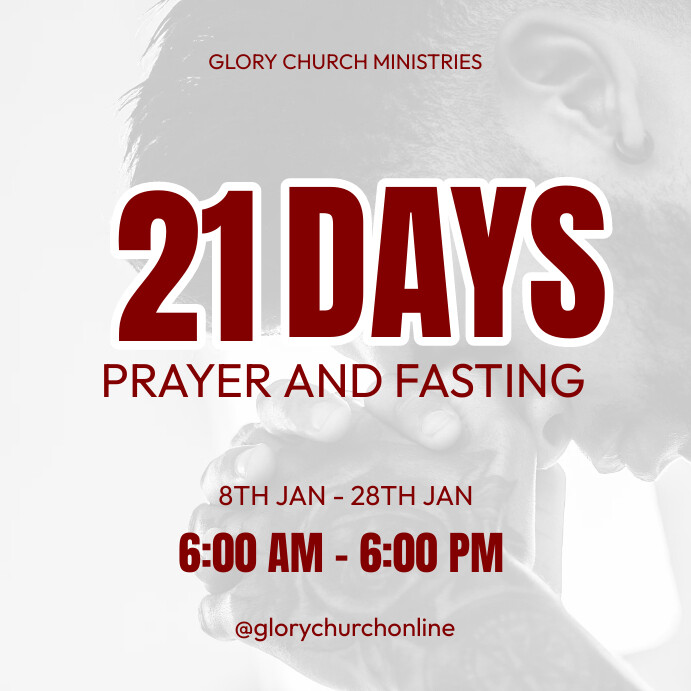 Fasting Design prayer and fasting Template | PosterMyWall
