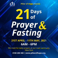 prayer and fasting Template | PosterMyWall