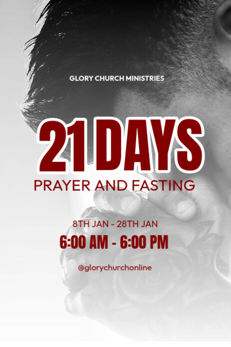 Prayer And Fasting Template PosterMyWall