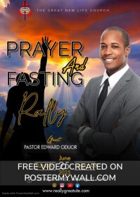 Worship, prayer and healing rally poster Template | PosterMyWall