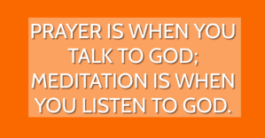 PRAYER AND MEDITATION QUOTE TEMPLATE Facebook-Anzeige