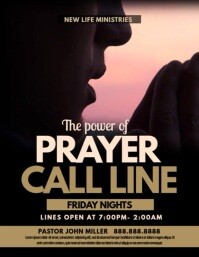 1 790 Prayer Call Customizable Design Templates Postermywall