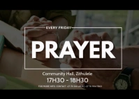 Prayer Postcard template