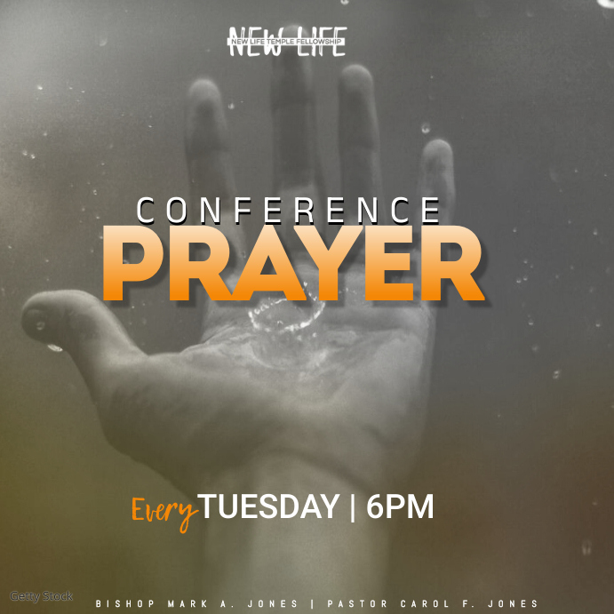 Tuesday Prayer Instagram Post template