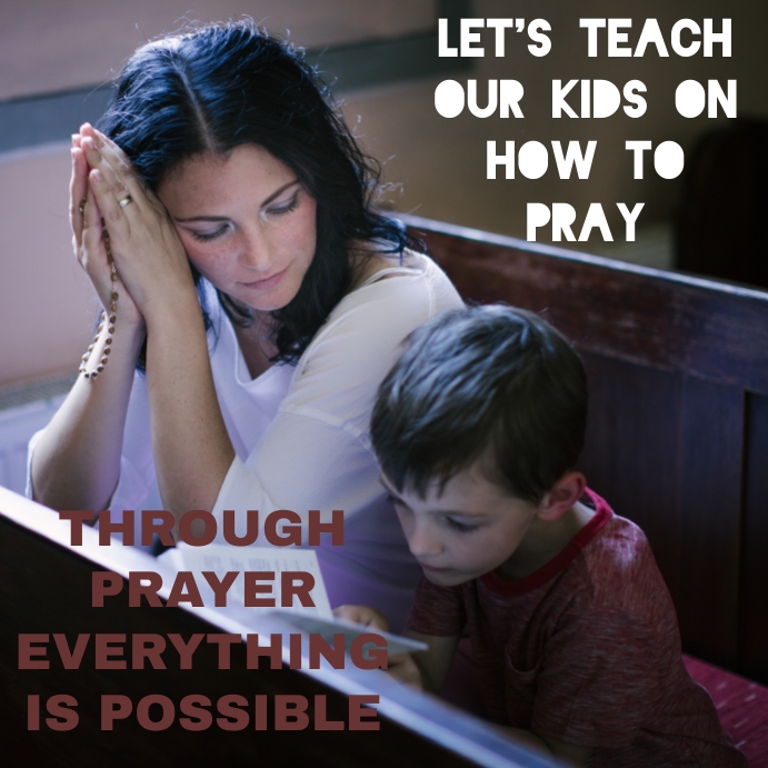 Pray Posts PRAYER Template | PosterMyWall