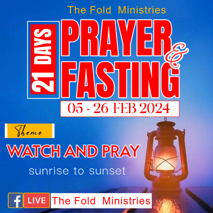 PRAYER FLYER Instagram Post template