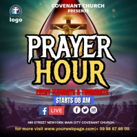 prayer hour Logo template