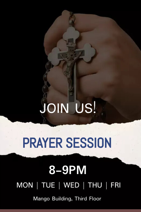 Prayer Invitation Template | PosterMyWall