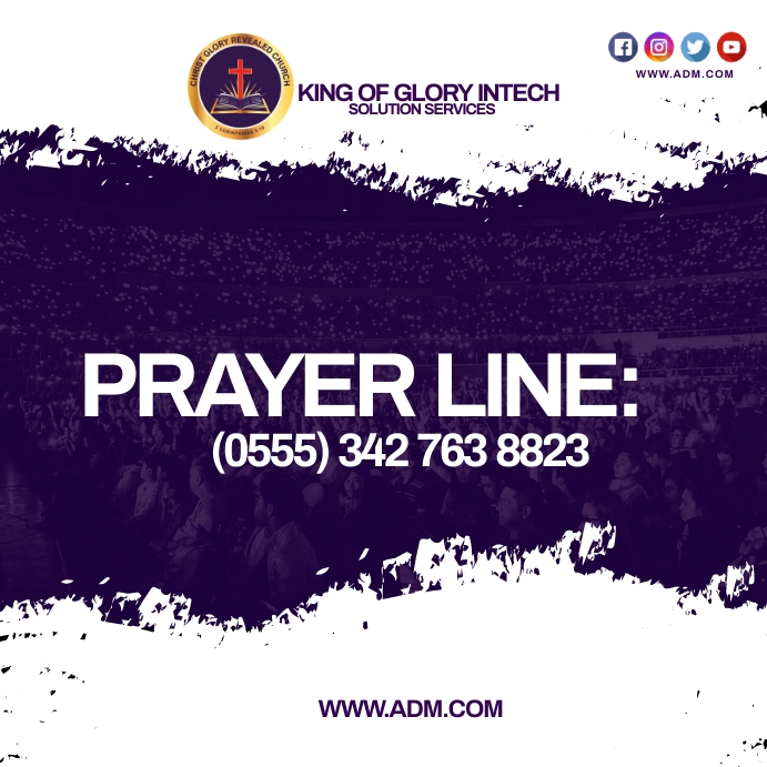 Prayer line Template | PosterMyWall