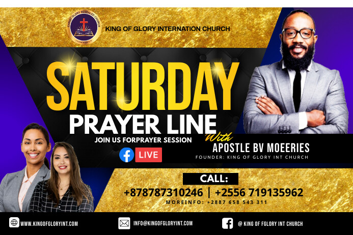 Prayer line Template | PosterMyWall
