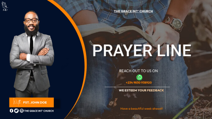 prayer line Template | PosterMyWall