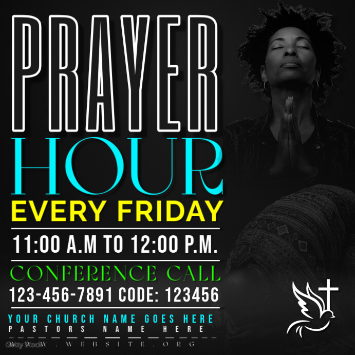 Copy of Prayer Line | PosterMyWall