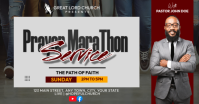 Prayer Marathon Service Obraz udostępniany na Facebooku template