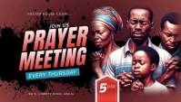 Prayer meeting Blog Header template