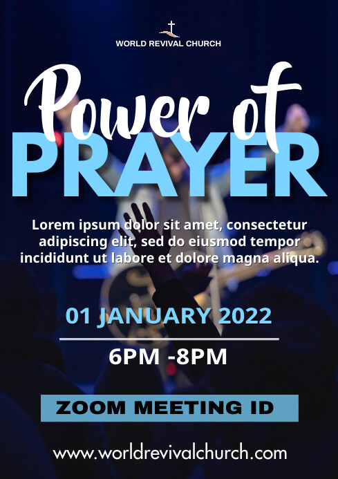 Prayer meeting Template | PosterMyWall